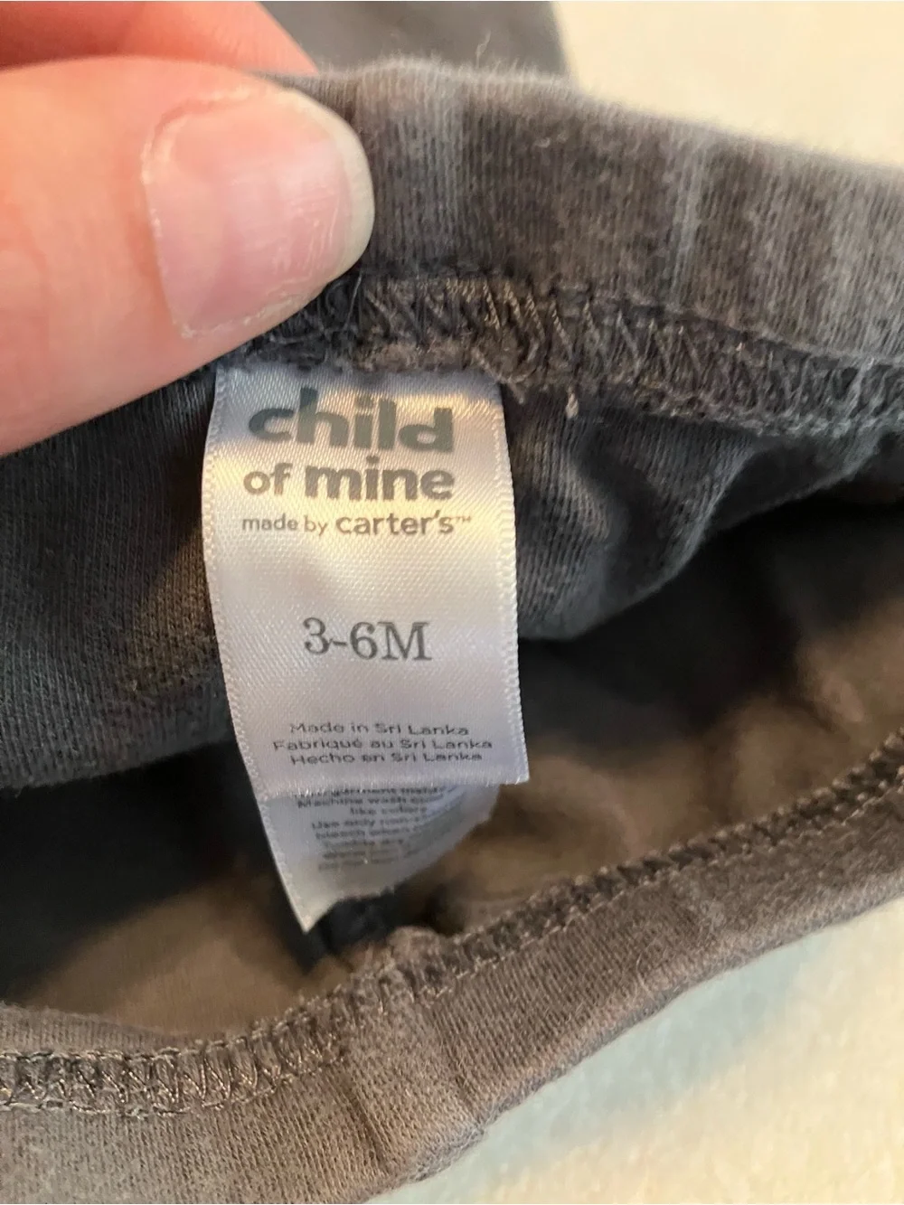 3-Pack Baby Jogger Pants - Black Stripe, Gray, Charcoal
